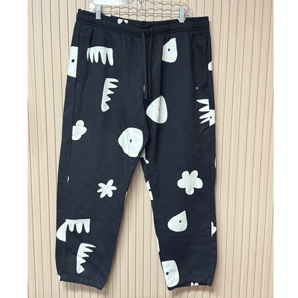 Air Jordan Artist Series by Mia Lee Fleece Pants Black/Sail Size XXL DV2008 - Picture 2 of 14